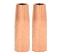 Leftwei Accessoires de Soudage MIG, 2 Pièces Pointes de Soudage en Cuivre 1/2 Pouces, Buse MIG à Raccord Standard Tweco Mini/1 Torche, Idéal pour le