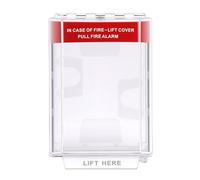 Leftwei Couverture de Station de Tirage D'alarme Incendie pour Intérieur et | Protection résistante à l\'eau IP67, PC acrylique, protecteur de point d\'appel manuel pour les entrepôts de bureaux à