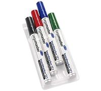 Legamaster 7-110094 Pack de 4 marqueurs de couleur pour tableau TZ 1 (Import Allemagne)