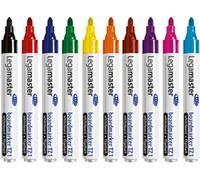 Legamaster boardmarker TZ 1 7-110099 Marqueur tableau blanc bleu, marron, vert, rouge, noir, orange, violet, rose, bleu clair 10