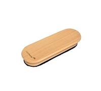 Legamaster Brosse effaceur magnétique Wooden – Bois naturel rechargeable pour tableau blanc