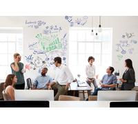 Legamaster Rouleau autocollant Wrap up - L.300 x H.101 cm - Magnétique - Blanc