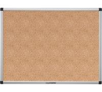 Legamaster UNITE Tableau en liège - 45 x 60 cm - Tableau d'affichage à suspendre avec support mural - 100% liège naturel avec cadre en aluminium extra léger pour épingler des notes