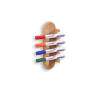 Legamaster WOODEN 7-122125 Porte-marqueurs magnétique pour tableau en verre