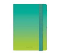 Legami - Agenda hebdomadaire 2026-2027, Shades of Green, 16 mois, petit format, agenda de septembre 2026 à décembre 2027, avec carnet, papier certifié FSC, avec agenda mensuel, 9,5 x 13,5 cm