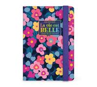 Legami - Agenda hebdomadaire illustré avec carnet 2026-2027, Flowers, 16 mois, format petit, de septembre 2026 à décembre 2027, fermeture à élastique, papier certifié FSC, 9,5 x 13,5 cm