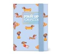 Legami - Agenda hebdomadaire Mini 2027, Dachshund, 12 mois, 8 x 11 cm