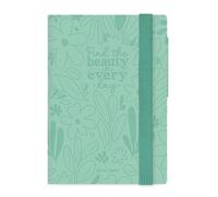 Legami - Agenda journalier 2026-2027, Botanic Garden, 16 mois, petit format, agenda de septembre 2026 à décembre 2027, fermeture à élastique, papier certifié FSC, avec agenda mensuel, 9,5 x 13,5 cm