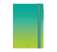 Legami - Agenda journalier 2026-2027, Shades of Green, 16 mois, format moyen, agenda de septembre 2026 à décembre 2027, fermeture à élastique, papier certifié FSC, 12 x 18 cm
