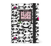 Legami - Agenda photo journalier 2026-2027, Panda, 16 mois format petit, agenda de septembre 2026 à décembre 2027, fermeture à élastique, papier certifié FSC, 9,5 x 13,5 cm