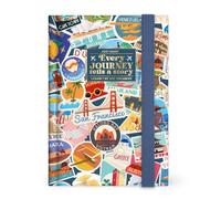 Legami - Agenda photo petit format 2027, Travel Stickers, 12 mois, 5 cm