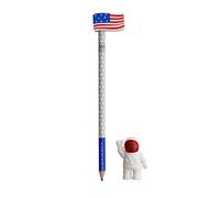 Legami ASTRO0001 To The Moon And Back Lot de 2 gommes et 1 crayon