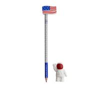 Legami ASTRO0001 To The Moon And Back Lot de 2 gommes et 1 crayon