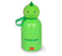 Legami – Gourde isotherme enfants Dino – Double paroi inox 18/8, hermétique, 310 ml, 12h chaud/24h froid