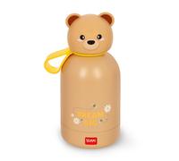 LEGAMI - Bouteille d'eau pour enfants Hot&Cold BFF, Teddy Bear, double couche en acier inoxydable 18/8 avec fermeture hermétique, garde le chaud pendant 12 h et le froid pendant 24 h, capacité 310 ml