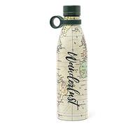 Legami - Bouteille thermos Hot&Cold, Travel, 800 ml, fermeture hermétique, 12 heures au chaud, 24 heures au froid, poignée amovible en silicone, en acier inoxydable, sans BPA