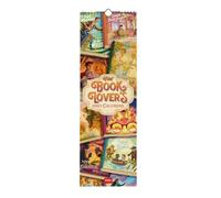 Legami - Calendrier 2027 Mural, Book Lover's, Petit Calendrier Mural, 12 Mois et Agenda Annuel, en 6 Langues, Espace pour les Notes, Signes du Zodiaque, Jours Fériés Internationaux, 16 x 49 cm