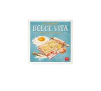 Legami - Calendrier 2027 Mural, Dolce Vita, Petit Calendrier Mural, 12 Mois et Agenda Annuel, en 6 Langues, Espace pour les Notes, Signes du Zodiaque, Jours Fériés Internationaux, 18 x 18 cm