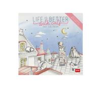 Legami - Calendrier 2027 Mural, Let's Travel The World, Grand Format, 12 Mois et Agenda Annuel, en Anglais, Espace pour les Notes, Signes du Zodiaque, Jours Fériés Internationaux, 30 x 29 cm