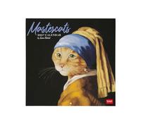 Legami - Calendrier 2027 Mural, Mastercats, Grand Calendrier Mural, 12 Mois et Agenda Annuel, en 6 langues, Espace pour les Notes, Signes du Zodiaque, Jours Fériés Internationaux, 30 x 29 cm