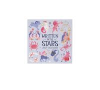 Legami - Calendrier 2027 Mural, Stars, Petit Calendrier Mural, 12 Mois et Agenda Annuel, en Anglais, Espace pour les Notes, Signes du Zodiaque, Jours Fériés Internationaux, 18 x 18 cm