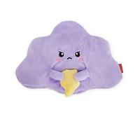 LEGAMI - Câlins Chauds, Oreiller Thermique en graines de Lin, Fleurs de Lavande séchées, Polyester et Coton, procure de la détente, thème Cloud, 29 x 26,5 cm