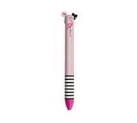 Legami Click&Clack Miss Flamingo Stylo à deux couleurs 1,2 x 14 cm