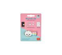Legami - Clip magnétique Motif Arc-en-Ciel, 4,8 x 3,3 cm, Ensemble pour Maintenir des Objets, idéal pour Garder Les câbles Bien rangés, Fixer Le Stylo au carnet, Maintenir Les écouteurs