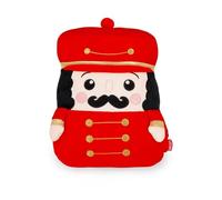 LEGAMI - Coussin Super Soft, Thème Nutcracker Super Doux Peluche en Polyester Idée Cadeau 27 x 43 x 15 cm
