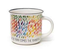 Legami - Cup Puccino, Tasse en porcelaine New Bone China, Thème After Rain, Take a Break Collection, Capacité 350 ml, Lavable au lave-vaisselle, Passe au micro-ondes (0049)
