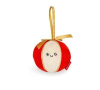 Legami - Décoration de Noël en Peluche Oh-Oh-Ornaments, Ball, Boule de Noël, à Suspendre au Sapin, en Polyester, 9 x 10 x 4 cm