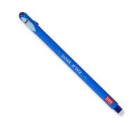 LEGAMI - Erasable Gel Pen, Pointe bille pour enlever l'encre sans consommer de papier, Encre bleue, Sensible à la température, Diamètre de la pointe 0,7 mm, Thème Shark