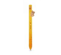 LEGAMI Free Hugs Stylo à bille rétractable Teddy Bear Dream Big | Stylo à bille avec figurine d'ours et nid d'abeille | Pointe rétractable | Papeterie originale pour bureau, école et étude