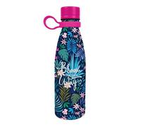 Legami - Gourde thermique 500 ml Flore, une bouteille isotherme pratique au design floral élégant