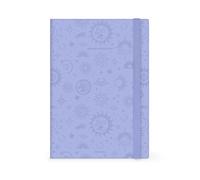 Legami - Grand agenda enseignant Cosmic Lilac, agenda hebdomadaire 13 mois, de août 2026 à août 2027, planification pédagogique, registre de classe, horaire, calendrier scolaire, 17 x 24 cm