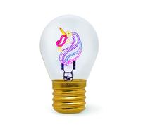 Legami - Lampe de table en forme d'ampoule, rechargeable avec câble USB, sans fi