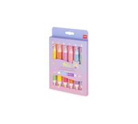 Legami - Lot de 6 surligneurs à double pointe - Meow