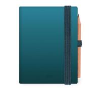 Legami - Mini-calendrier bimestriel 2027, Deep Teal, 12 mois, 7 x 10 cm