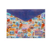 Legami Porte-documents Fold & Order (A4) (TRAVEL STICKERS)