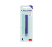 Légami Recharges stylo gel Lovely Friends - Lot de 2