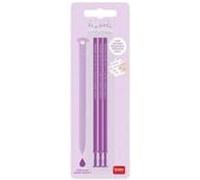 Lot de 3 recharges pour stylos à encre gel effaçable Legami - Encre violette
