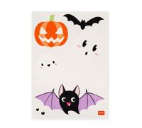 Legami - Set of 35 Halloween Window Stickers, Electrostatic Stickers, Window Dec