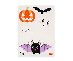 Legami - Set of 35 Halloween Window Stickers, Electrostatic Stickers, Window Dec
