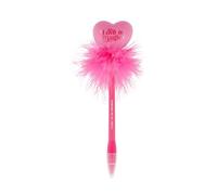 LEGAMI - Stylo à bille avec cœur lumineux, Writing Is Magic, Encre rose, Stylo d'écriture à lumière pour enfants et adultes, pointe 0,7 mm, thème Heart
