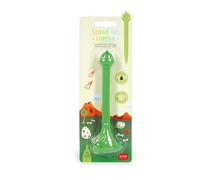 Legami - Stylo à bille Dino avec Base- Stand-Ink Ovation - Encre noire