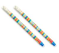 LEGAMI Stylo à encre gel effaçable Lama, encre thermosensible, 0,7 mm de diamètre de pointe, 15 cm de longueur, encre bleue (Pack de 2)