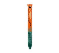 LEGAMI - Stylo bicolore, thème Tiger, encre bleue et orange, Click&Clack, idéal pour l'école, le bureau et la maison, bicolore, pointe de 1 mm de diamètre