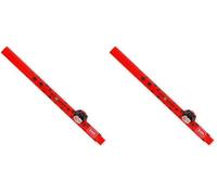 LEGAMI - Stylo gel avec animal décoratif Lovely Friends, Ladybug Theme, Avoid Rolling, Encre rouge, Animal amovible et recombinable, pointe 0.5 mm (Lot de 2)
