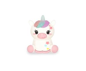 LEGAMI - Taille-crayon lumineux avec récipient - Taille-crayon magique, école, thème Unicorn