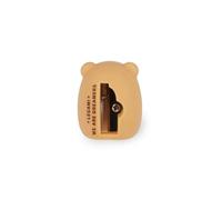 Legami - Taille-crayon - Mini Friends, taille-crayon idéal pour les enfants, facile à tenir, crayons et crayons de couleur, papeterie scolaire et de bureau, dimensions 3 x 4,5 x 2 cm, thème ourson